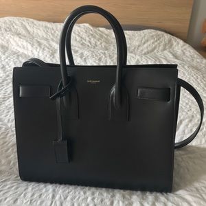 Authentic Saint Laurent Sac De Jour Small